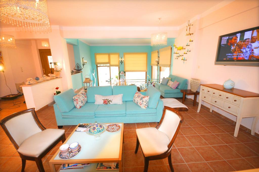 Aethrio Guesthouse Souvala Buitenkant foto